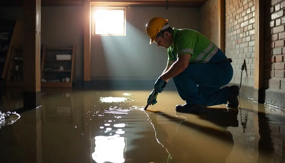 Professional water damage restoration services in Chatfield, TX